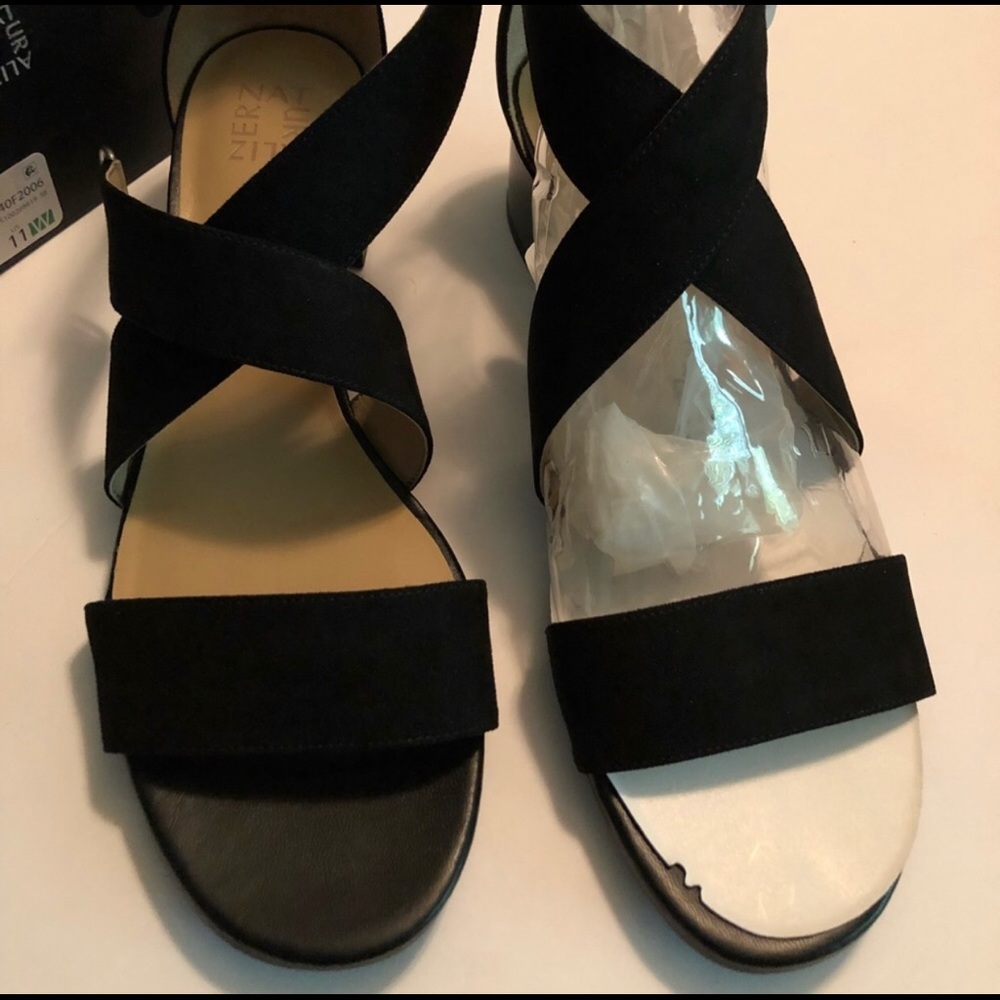 Naturalizer dress sandal - black fabric - Picture 1 of 4